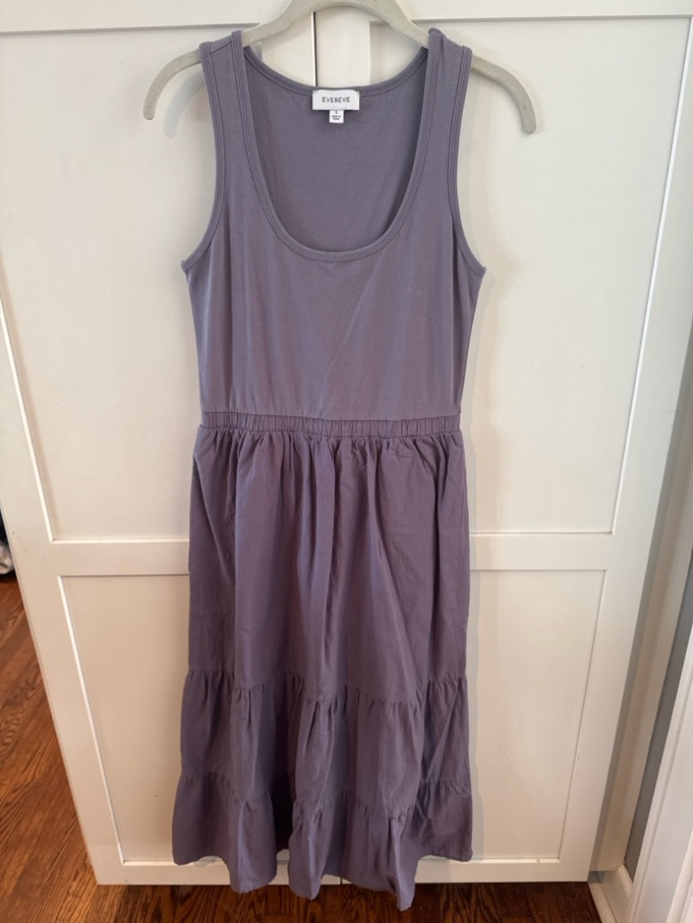 Evereve Lavender Scoop Neck Tank